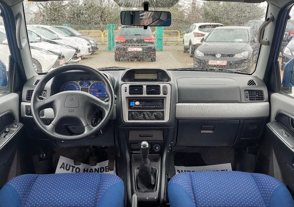 Mitsubishi Pajero Pinin cena 23900 przebieg: 127709, rok produkcji 2002 z Łochów małe 191